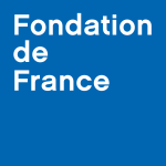 Logo bleu fondation de france
