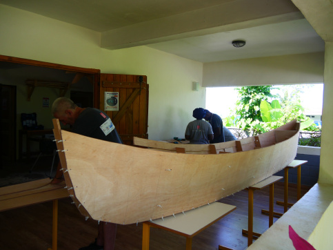 Première pirogue de 4,60m